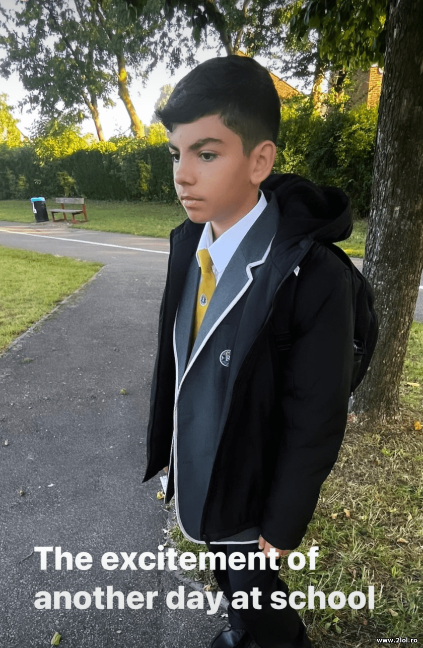 The excitement of another day at school | poze haioase