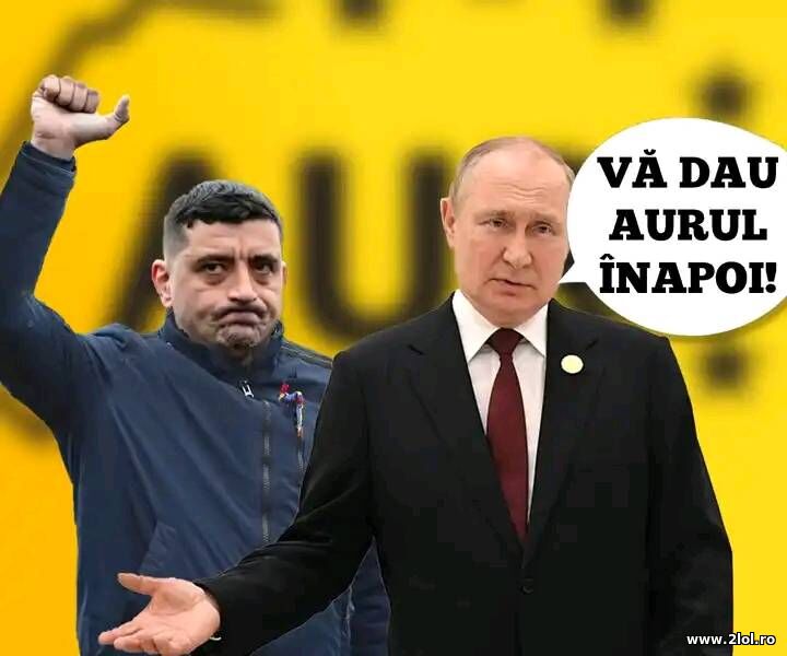 Va dau aurul inapoi | poze haioase