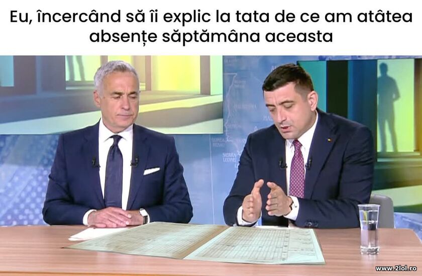 Incercand sa ii explic la tata | poze haioase