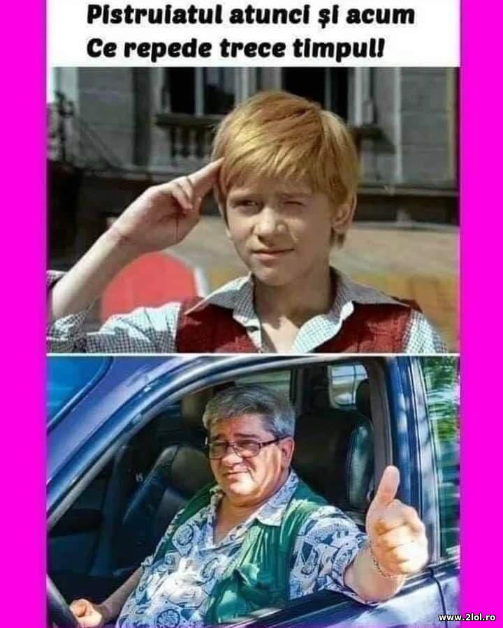 Pistruiatul atunci si acum | poze haioase