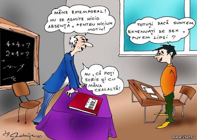 Nu se admite nicio absență, pentru niciun motiv | poze haioase