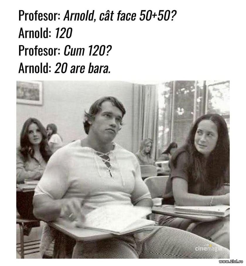 Cat face 50 + 50, Arnold? | poze haioase