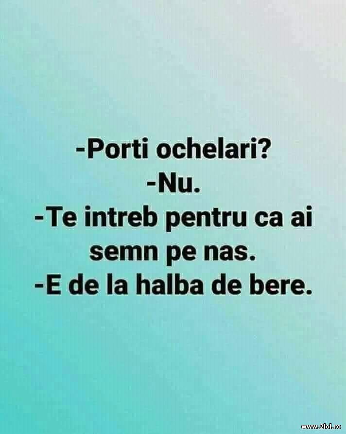 Porti ochelari? | poze haioase