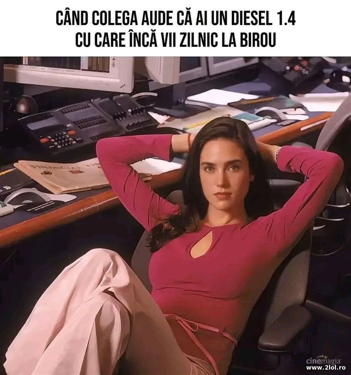 Cand colega aude | poze haioase