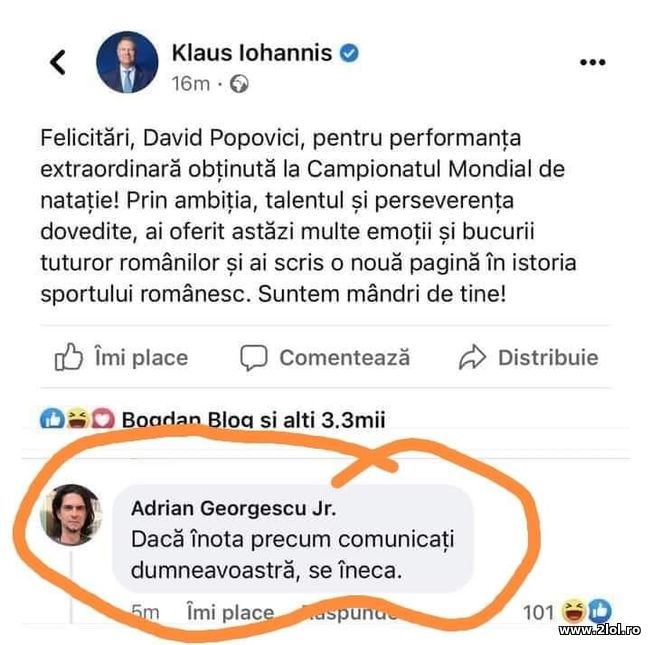 Daca inota la fel cum comunicati, se incea | poze haioase