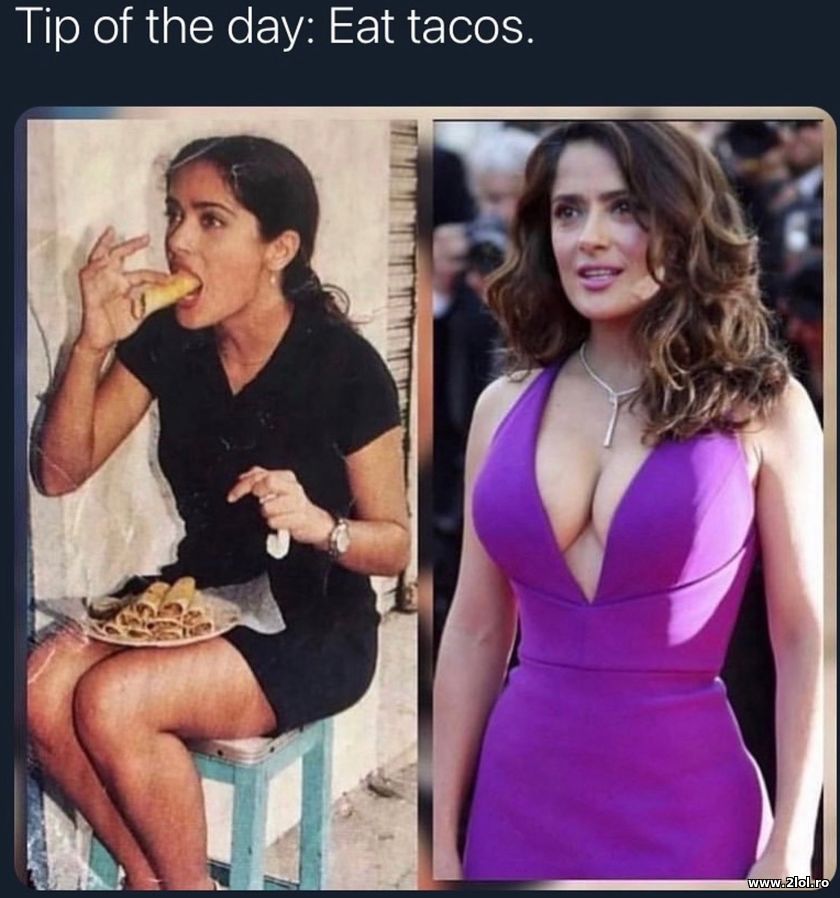 Tip of the day: Eat tacos | poze haioase
