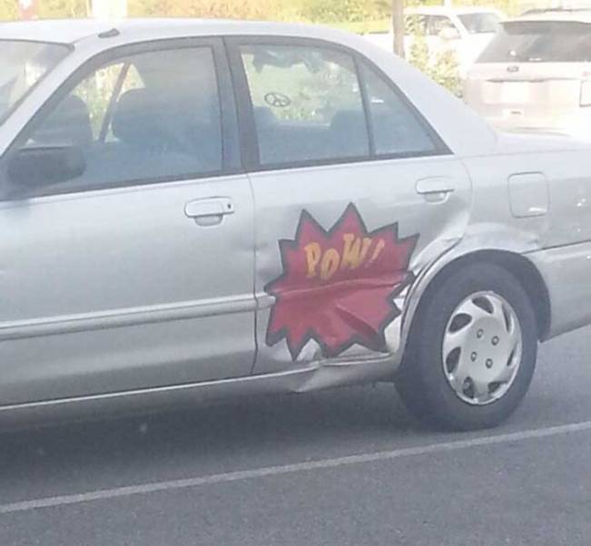 Ce face românul după ce i se avariază mașina | poze haioase