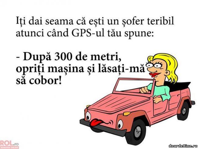 Cum îţi dai seama dacă eşti un şofer teribil | poze haioase