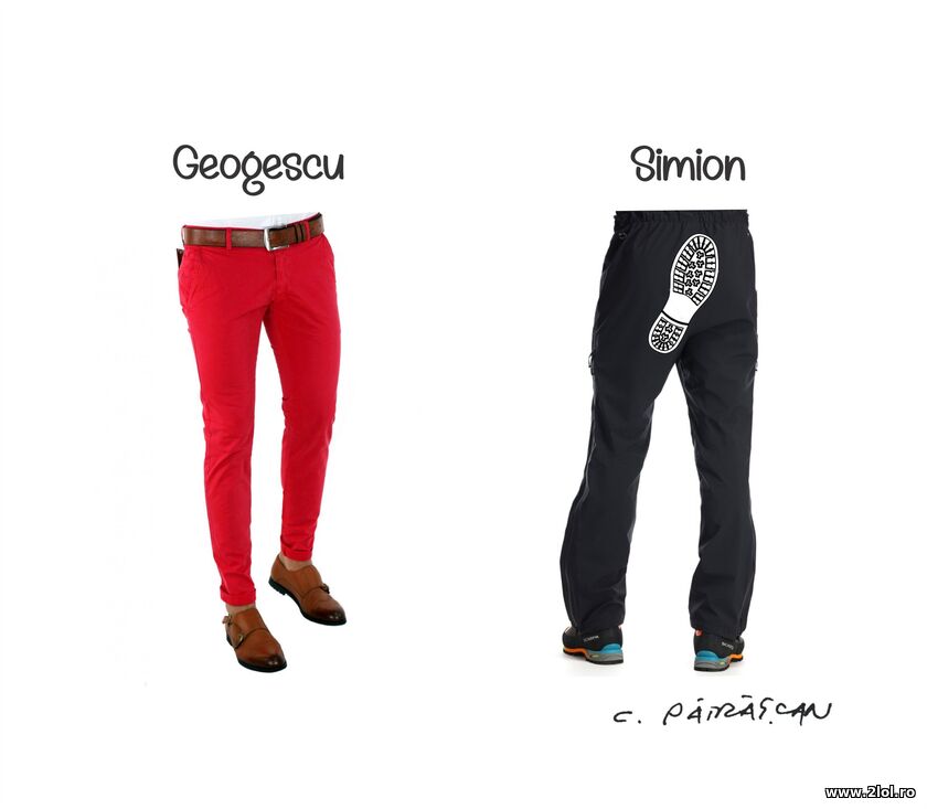 Georgescu si Simion | poze haioase