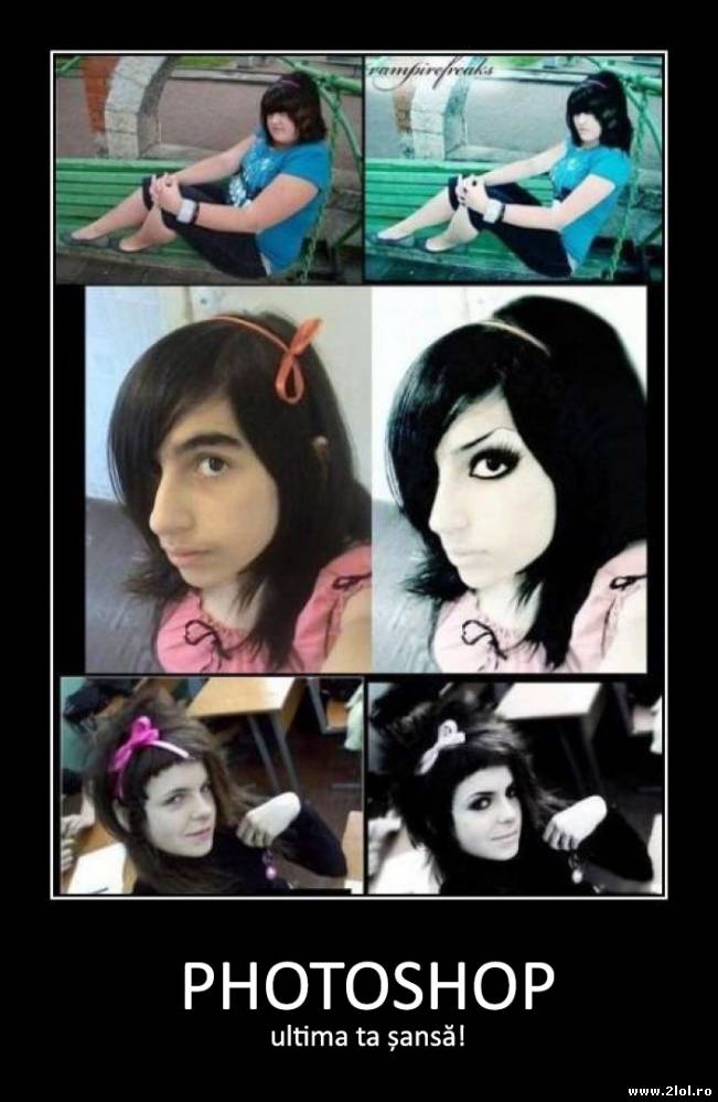 Photoshop, ultima ta șansă | poze haioase
