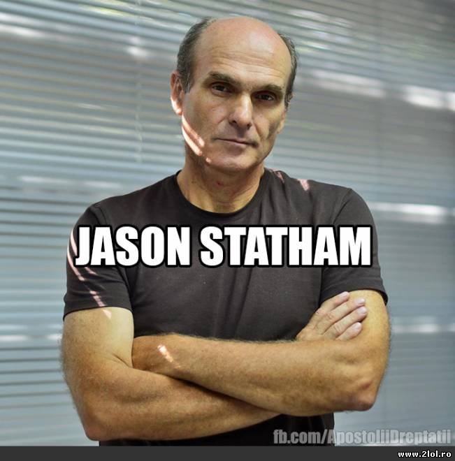 Jason Statham românesc | poze haioase