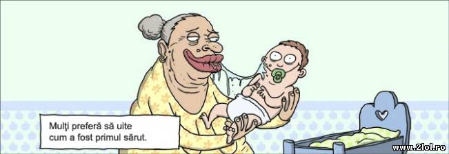 Mulți uită cum le-a fost primul sărut | poze haioase