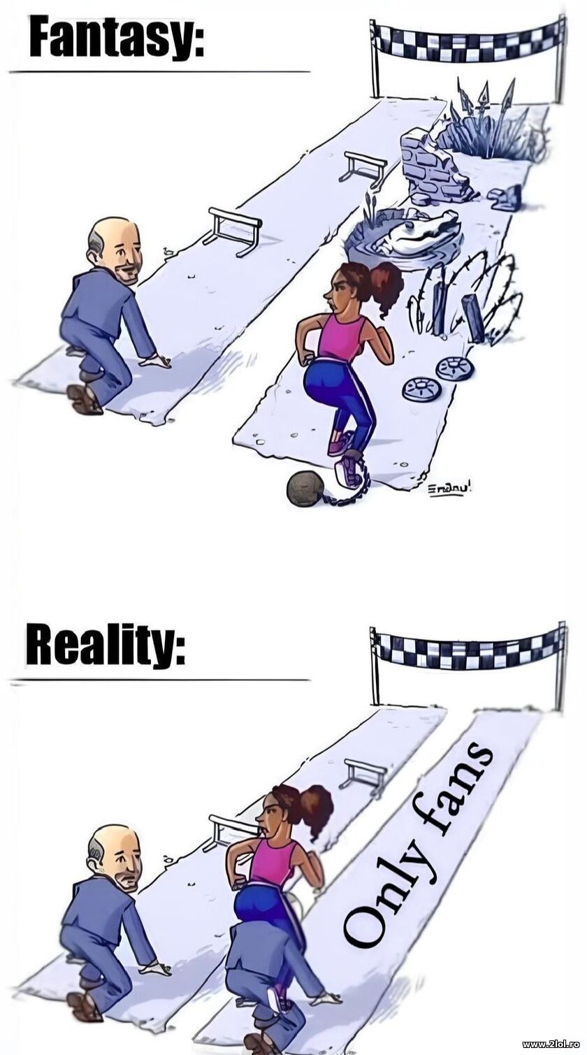 Fantasy and reality | poze haioase