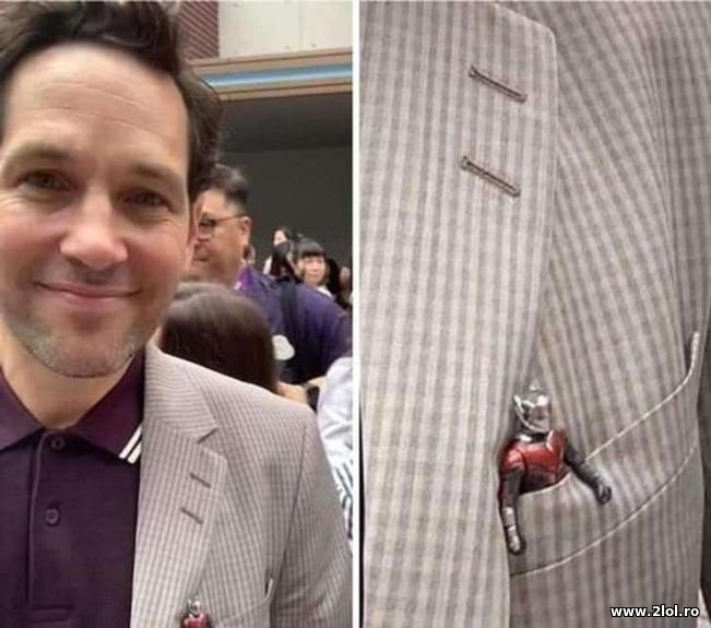 Ce poarta Paul Rudd la costum | poze haioase