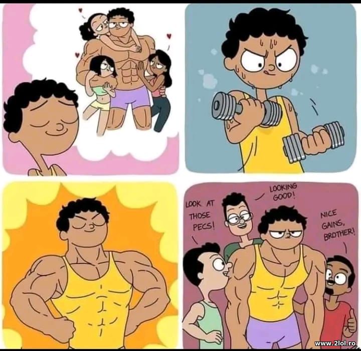 Lifting weights expectations and reality | poze haioase