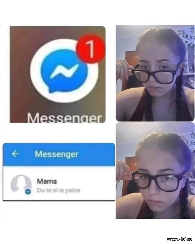 Du-te si ia paine | poze haioase