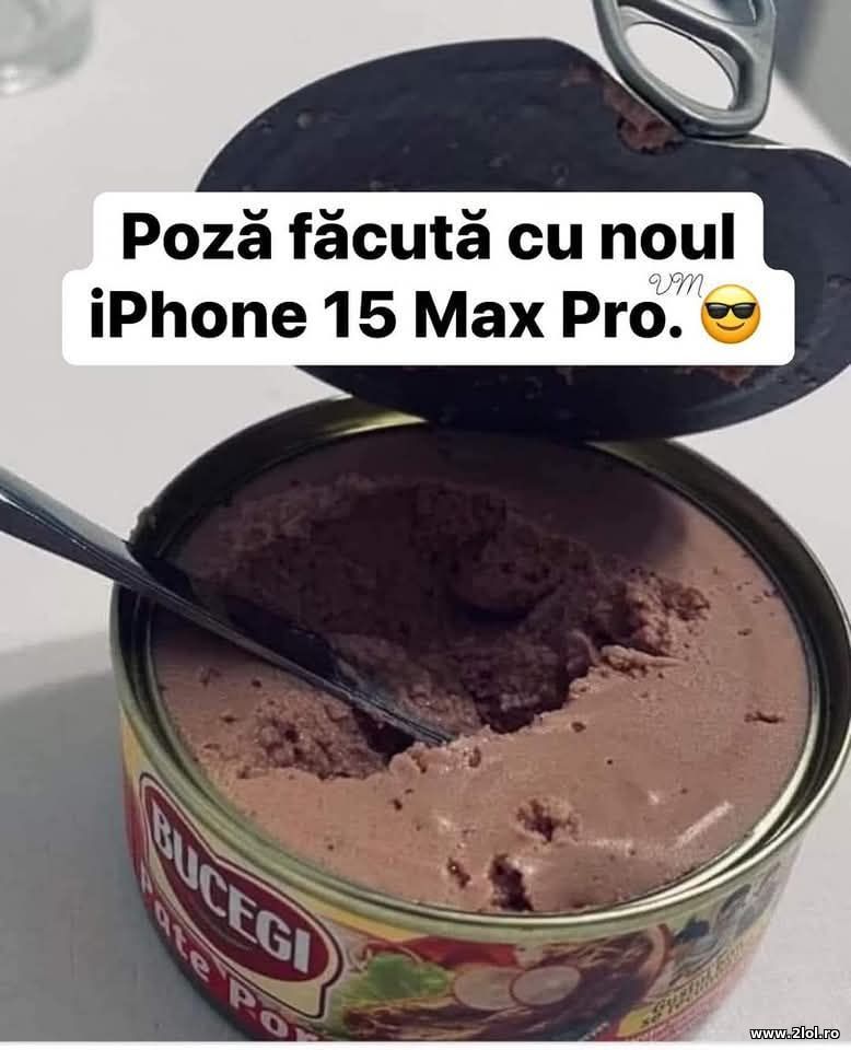 Poza facuta de pe noul iPhone | poze haioase