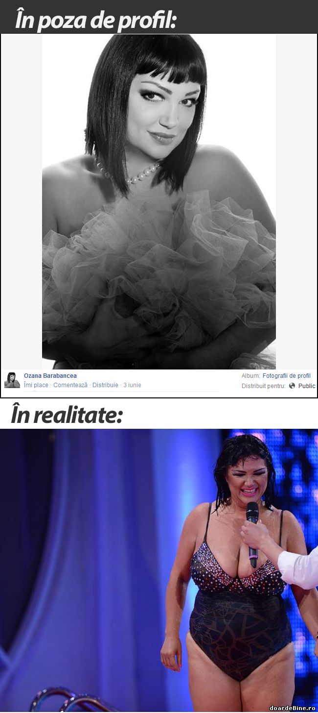 Diferența dintre poza de profil și realitate | poze haioase