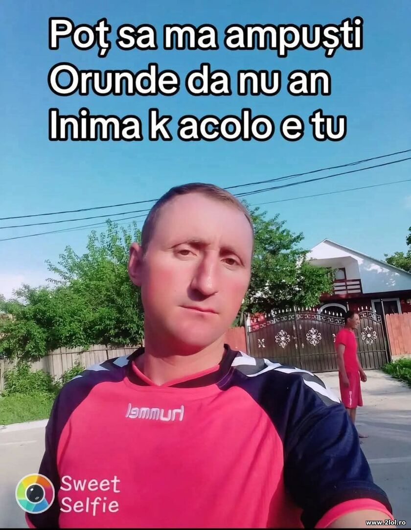 Poti sa ma ampusti | poze haioase