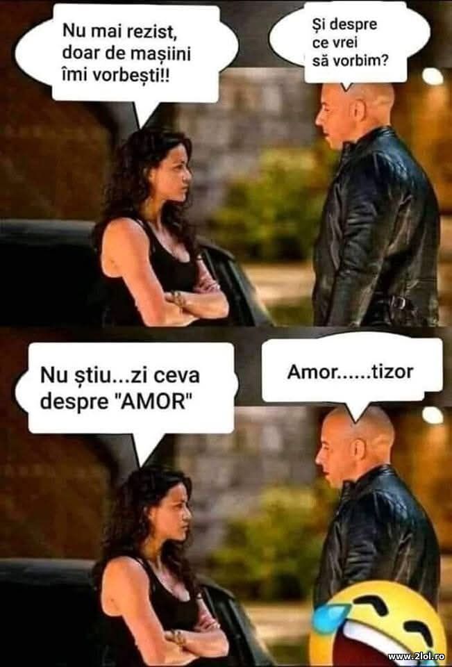 Doar de masini vorbesti | poze haioase