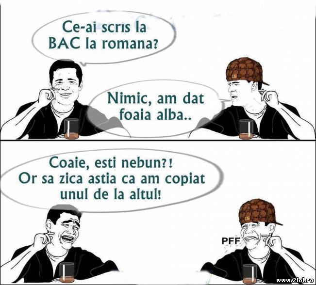 Ce-ai scris la BAC? | poze haioase
