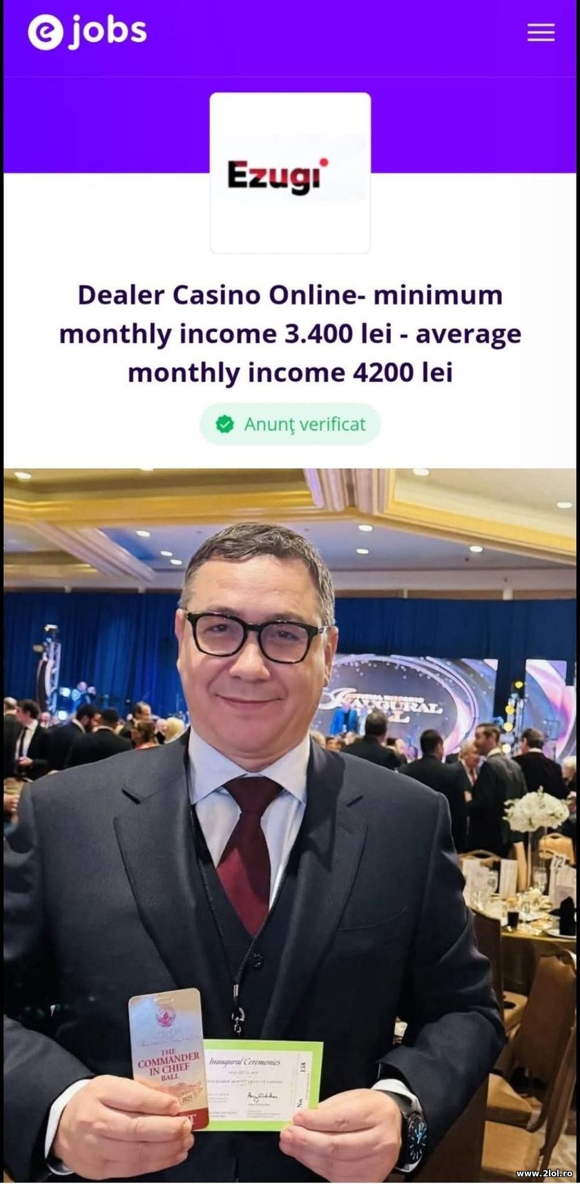 Dealer casion - Victor Ponta | poze haioase