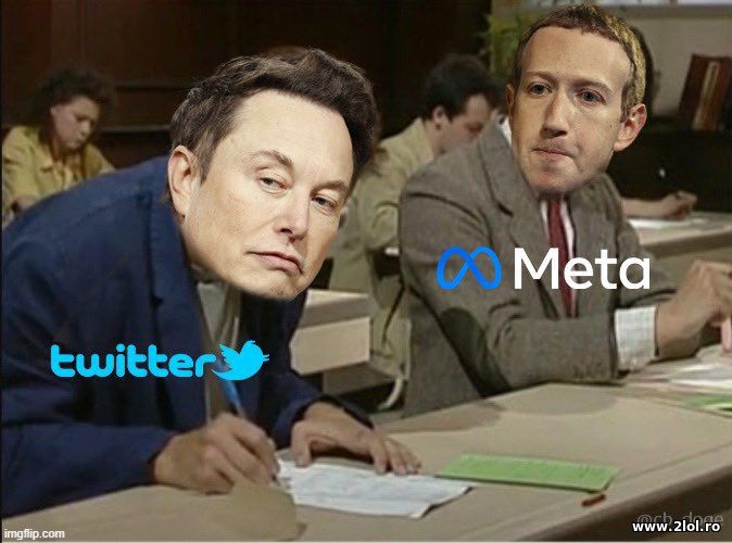 Meta copying from Twitter | poze haioase
