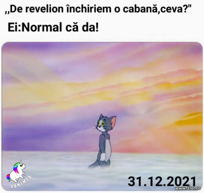 De revelion inchiriem o cabana | poze haioase