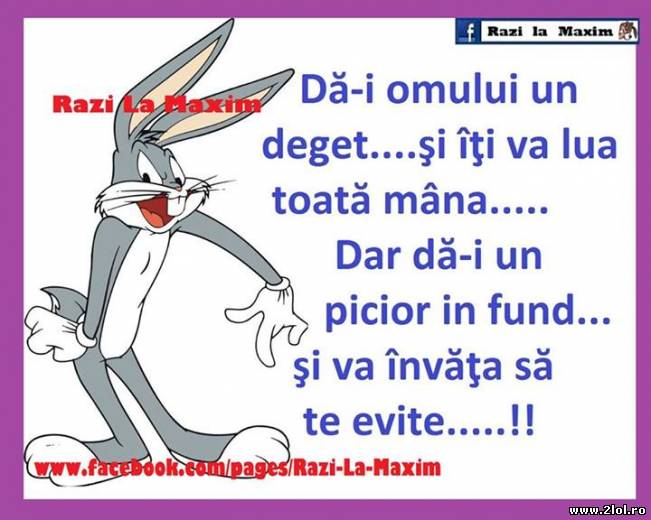 Dă-i omului ce-i trebuie | poze haioase