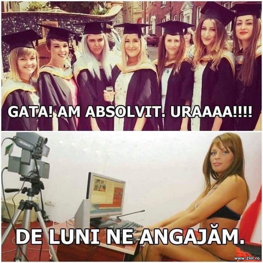 Am absolvit. Uraaaa! | poze haioase
