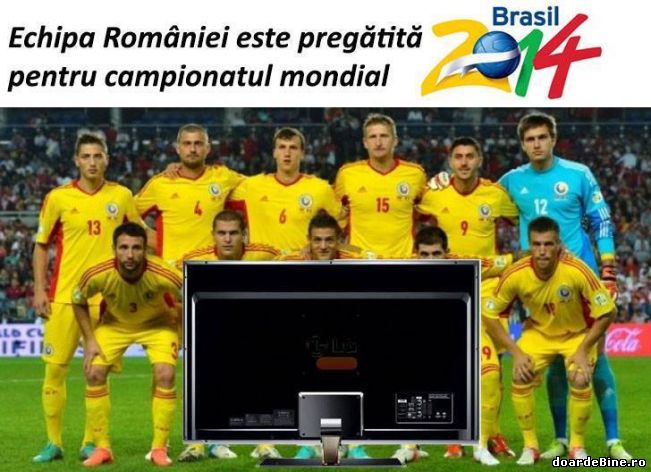 Naționala României e pregătită pentru mondial | poze haioase