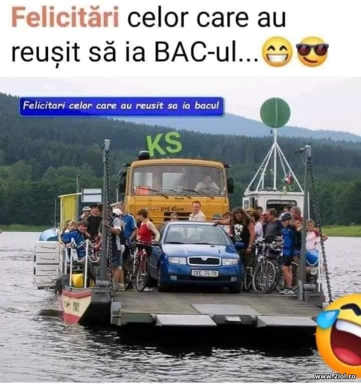 Felicitari celor care au reusit sa ia BAC-ul | poze haioase