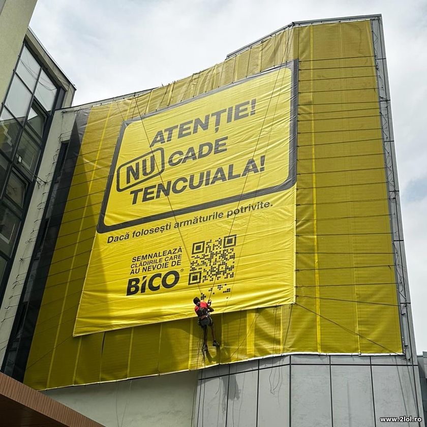 Atentie NU cade tencuiala | poze haioase