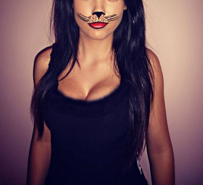 Fetele ar fi gen: "Costumul meu de hallowen" | poze haioase