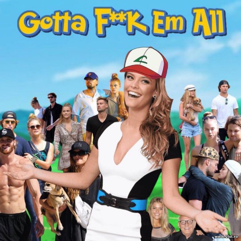 Gotta f**k em all - Nina Agdal | poze haioase