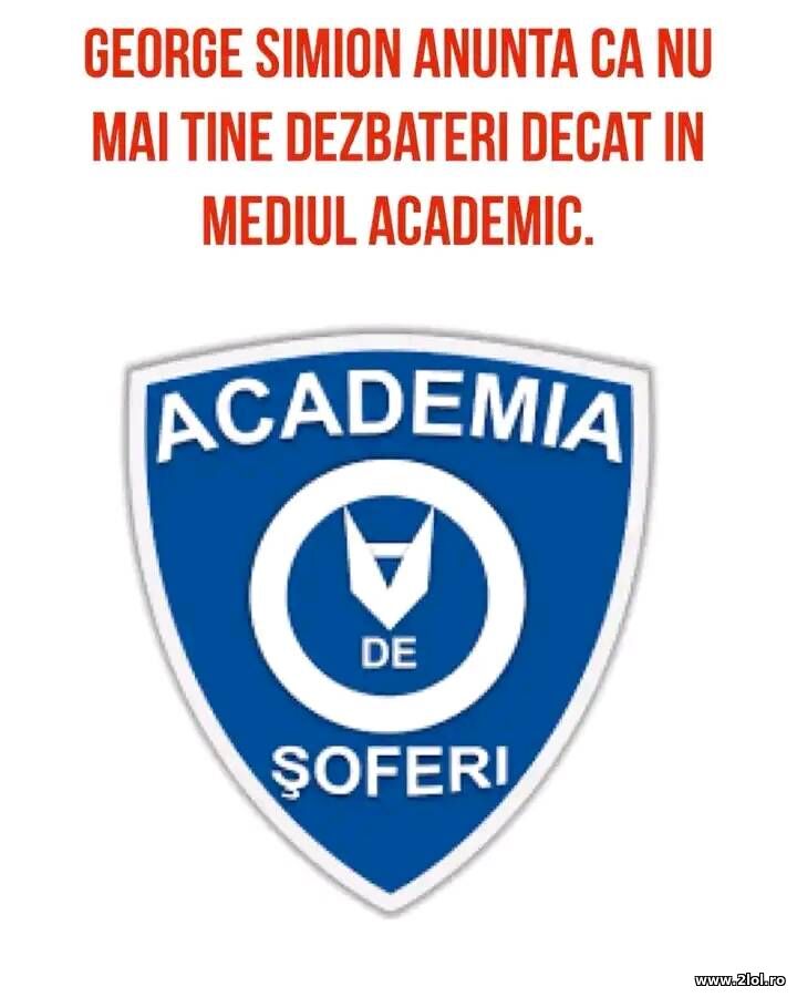 George Simion anunta | poze haioase