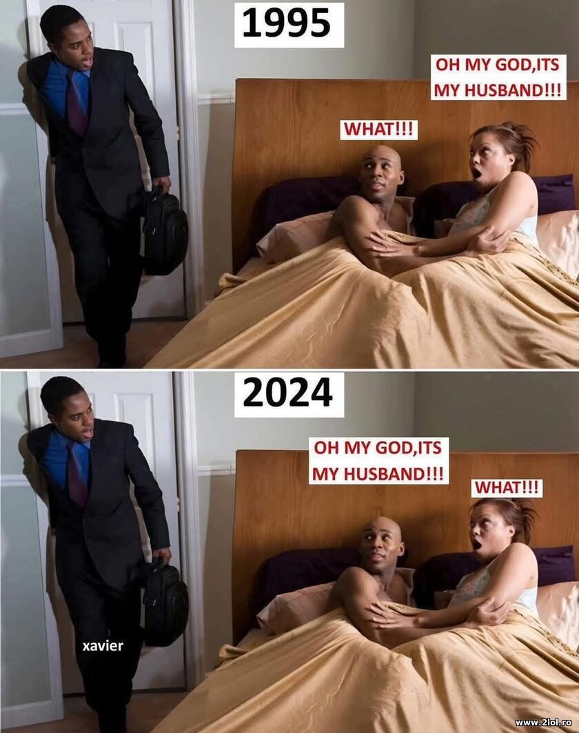 1995 vs 2024 | poze haioase