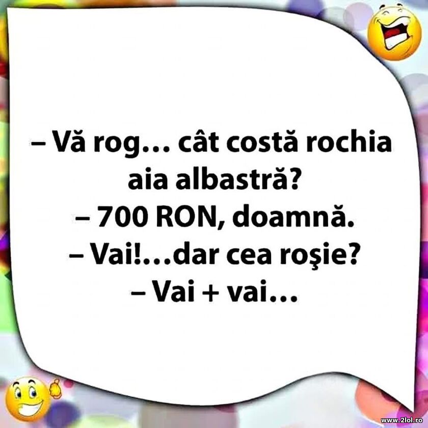 Cat costa rochia? | poze haioase