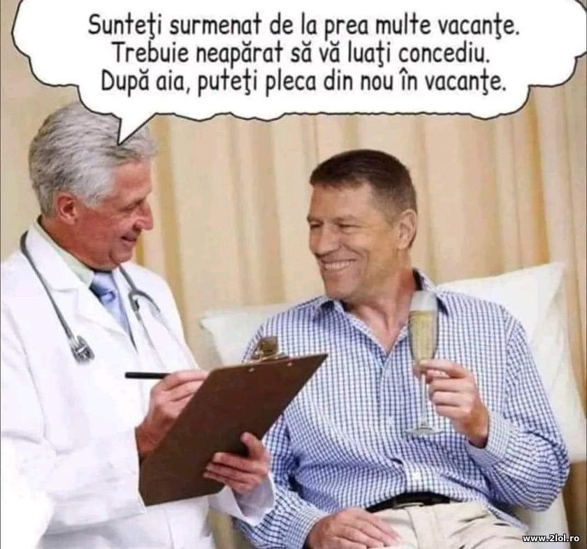 Sunteti surmentat de la prea multe vacante | poze haioase