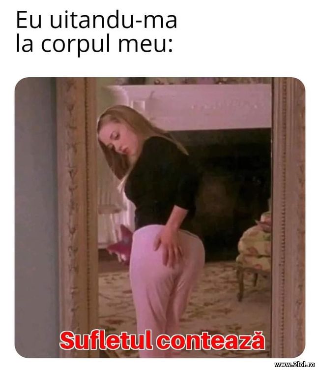 Eu uitandu-ma la corpul meu | poze haioase