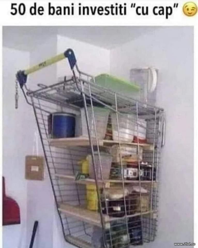 50 de bani investiti cu cap | poze haioase