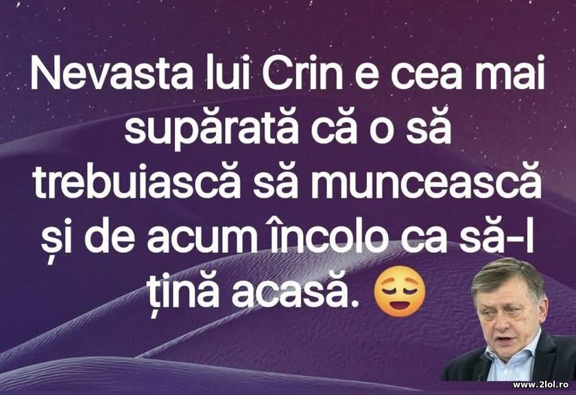 Nevasta lui Crin | poze haioase