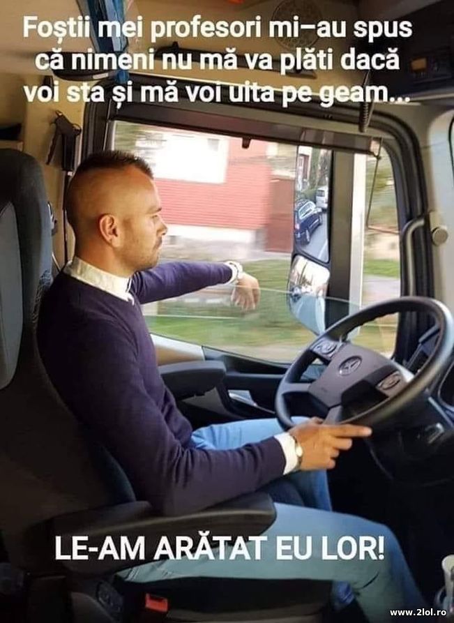 Fostii profesori mi-au spus | poze haioase