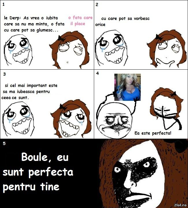 Derp și iubita ideală | poze haioase