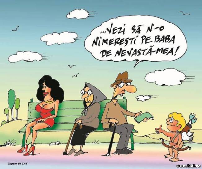 În România, chiar şi Cupidon este corupt | poze haioase