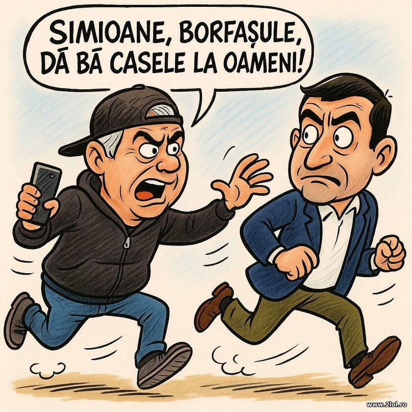 Simioane, borfasule, da ba casele la oameni | poze haioase