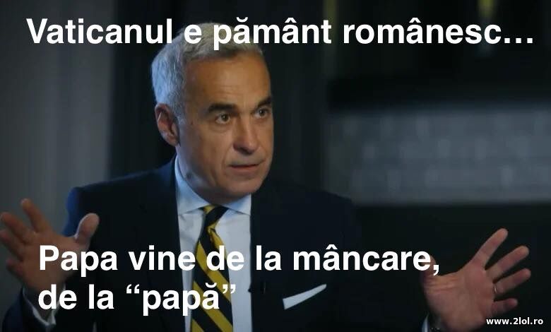 Vaticanul pamant romanesc | poze haioase