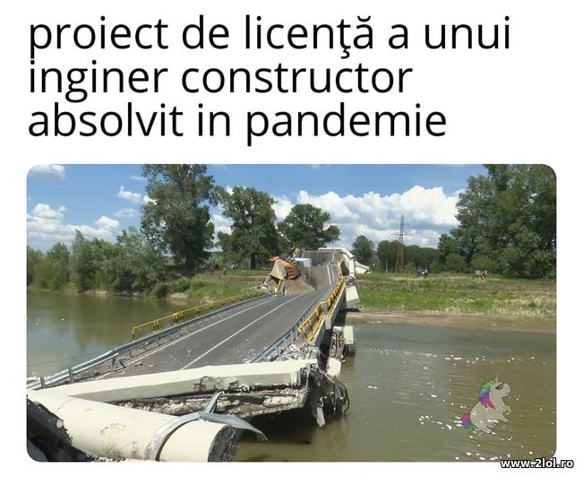 Inginer absolvit in pandemie | poze haioase