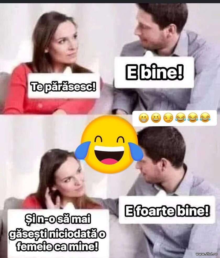 Te parasesc | poze haioase