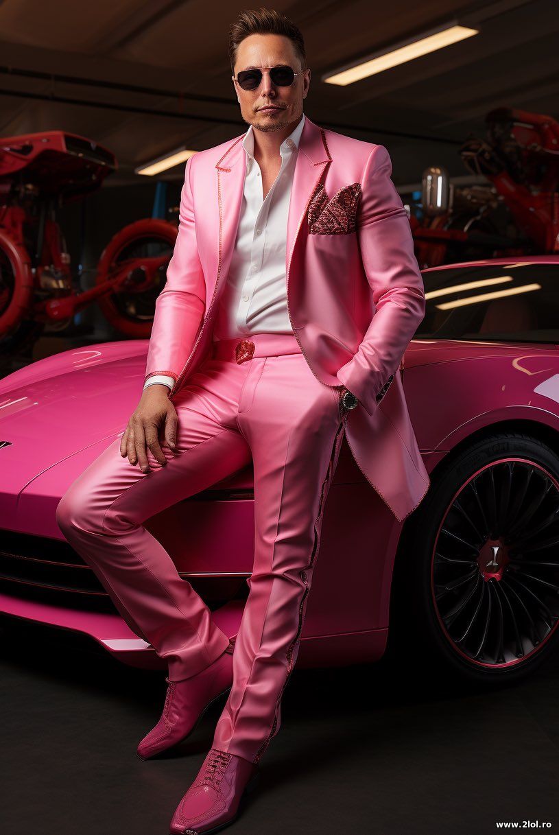 Elon Musk Barbie style | poze haioase